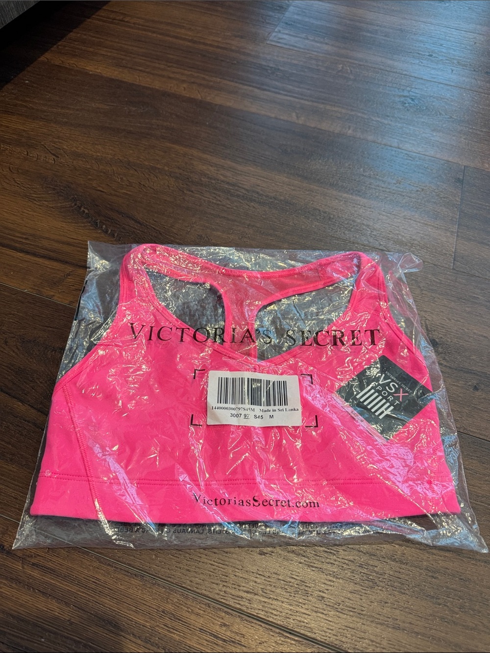 Victoria's Secret NWT Hot Pink Racerback Sports Bra Top
